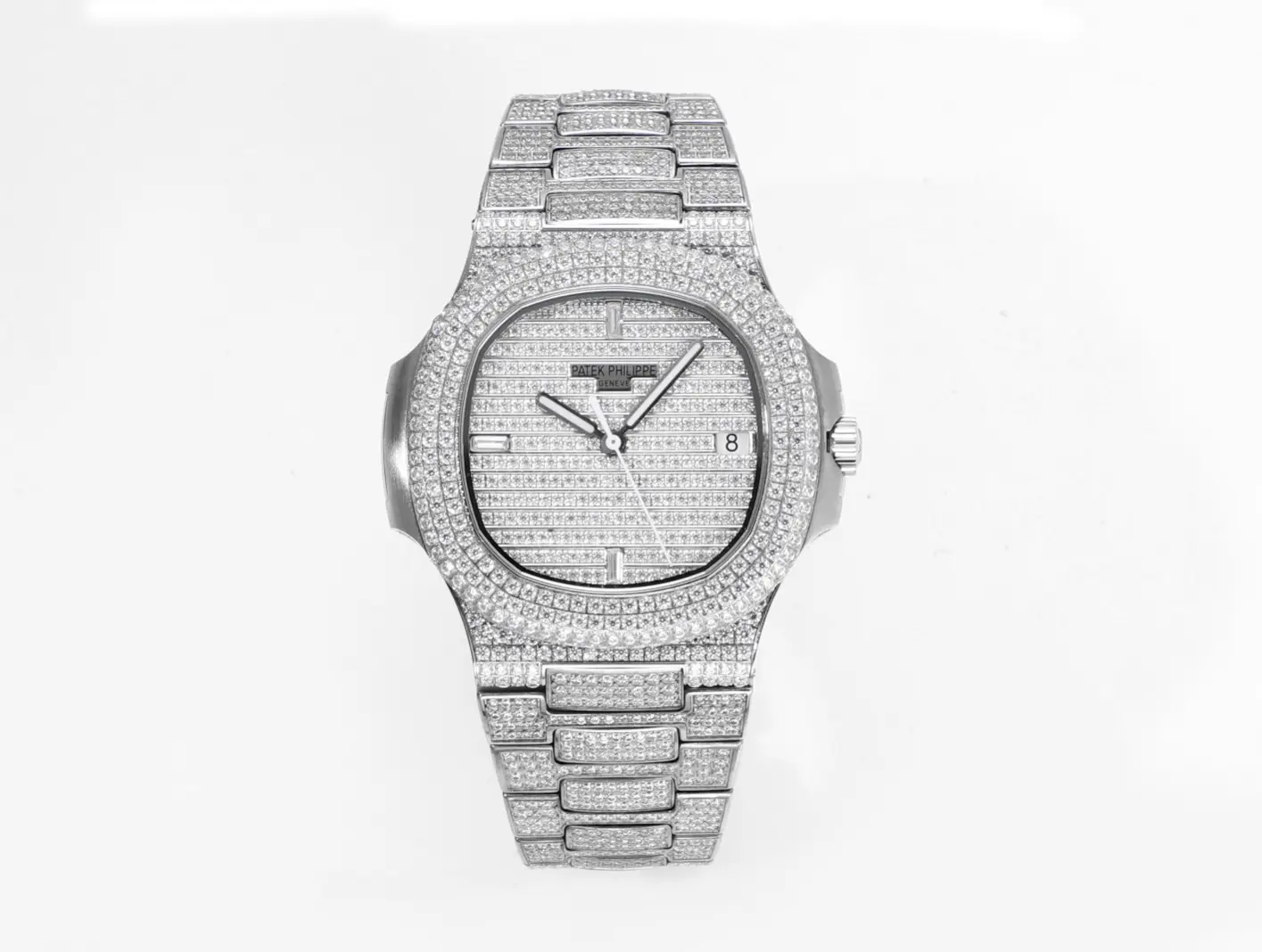 GR Factory Patek Philippe Nautilus 5719/10G Platinum Super Clone Replica Watch