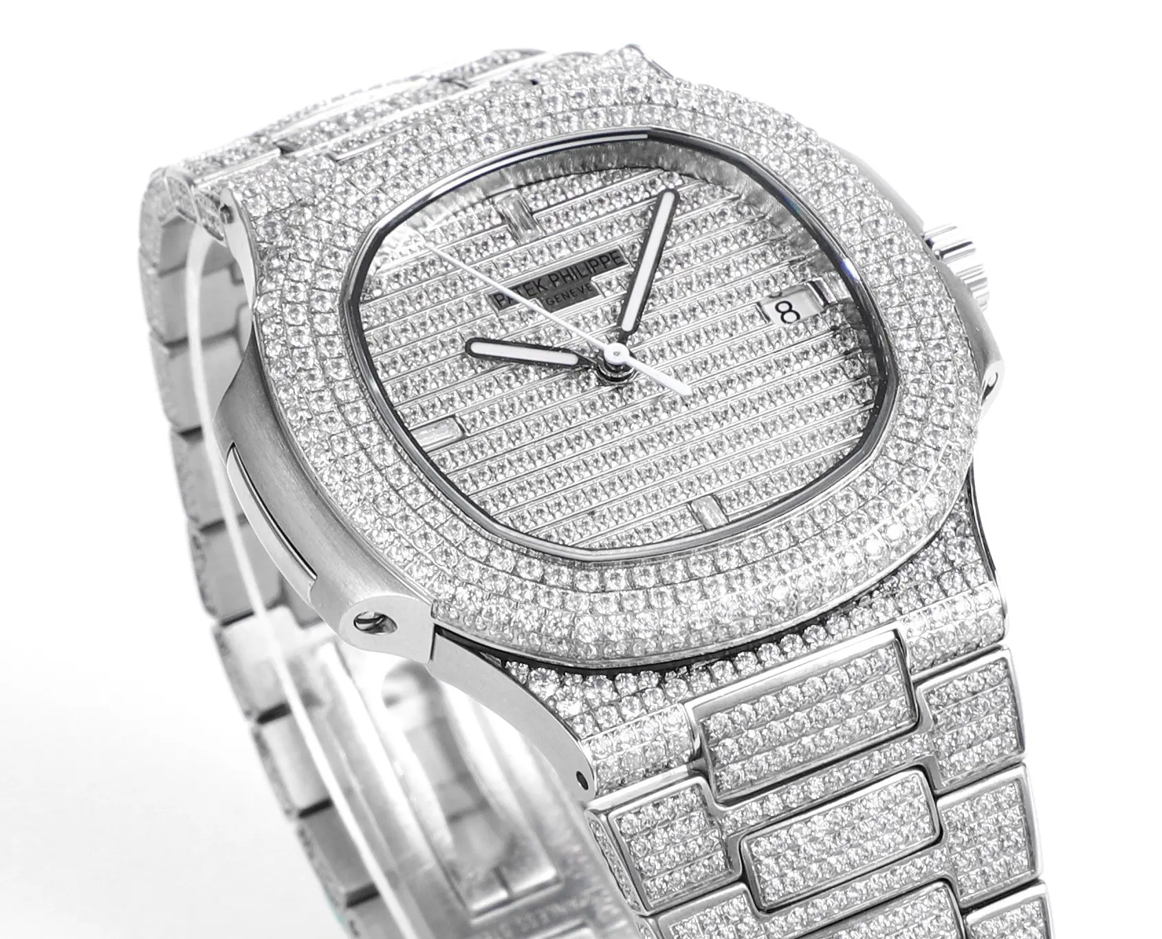 GR Factory Patek Philippe Nautilus 5719/10G Platinum Super Clone Replica Watch - 图片 4