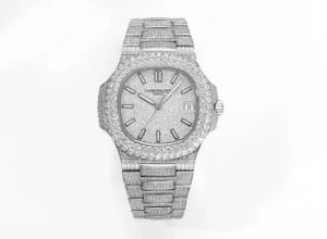 GR Factory Patek Philippe Nautilus 5719/10G White Gold Super Clone Replica Watch