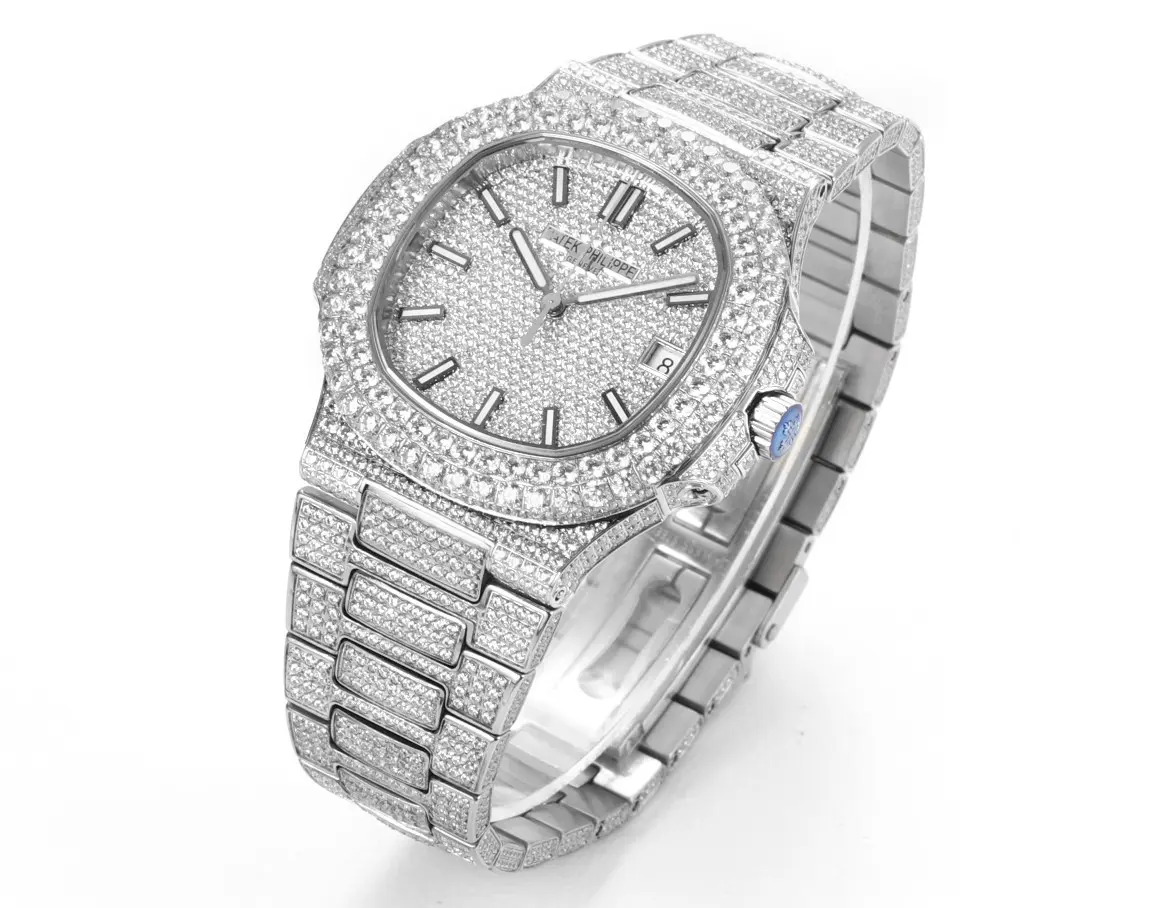 GR Factory Patek Philippe Nautilus 5719/10G White Gold Super Clone Replica Watch - 图片 2