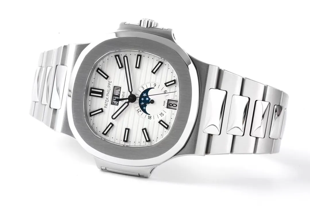 GR Factory Patek Philippe Nautilus 5726/1A Silver Super Clone Replica Watch - 图片 2