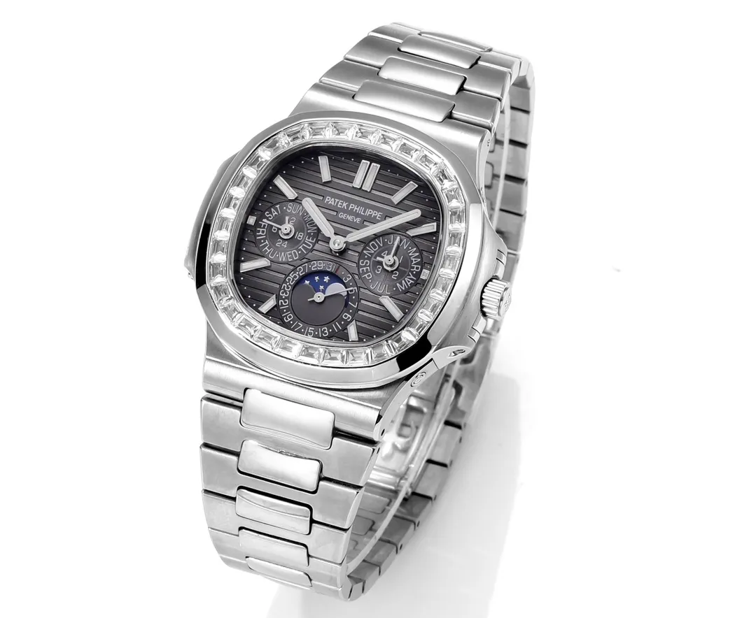 GR Factory Patek Philippe Nautilus 5740/1G Grey Dial Super Clone Replica Watch - 图片 3
