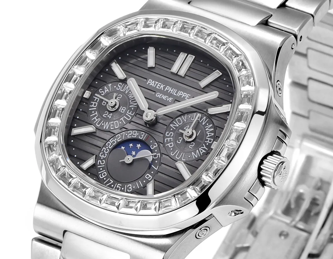 GR Factory Patek Philippe Nautilus 5740/1G Grey Dial Super Clone Replica Watch - 图片 4