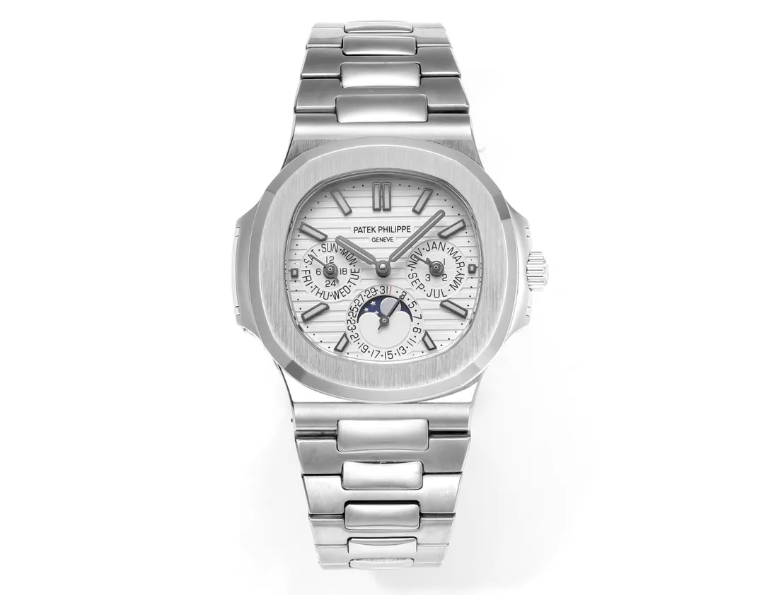 GR Factory Patek Philippe Nautilus 5740/1G Silver Super Clone Replica Watch