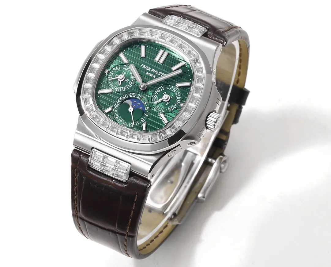 GR Factory Patek Philippe Nautilus 5740 Green Super Clone Replica Watch - 图片 3