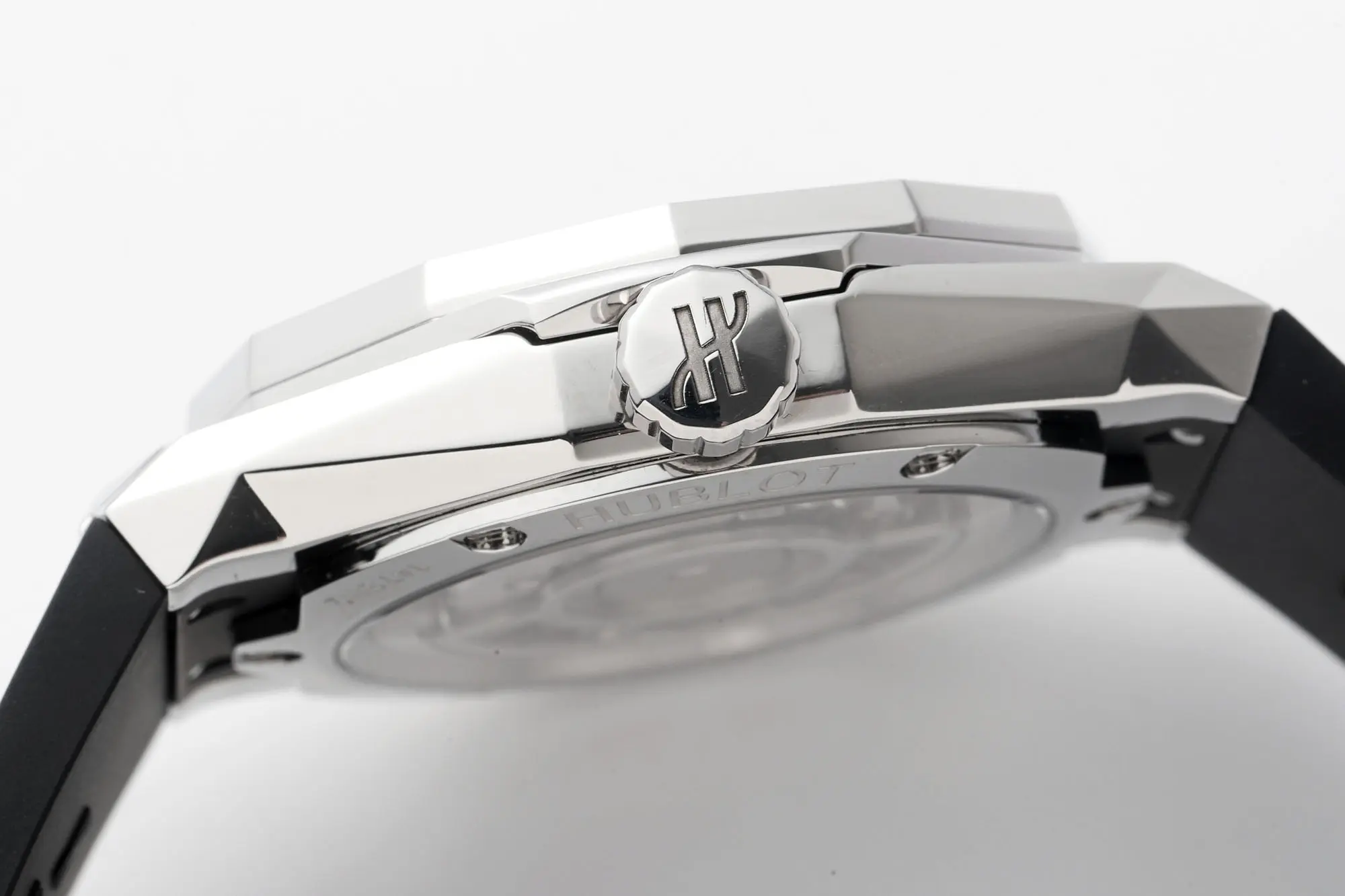 GS Factory Hublot Classic Fusion x Richard Orlinski Black Dial Stainless Steel Rubber Strap Super Clone Watch - 图片 9