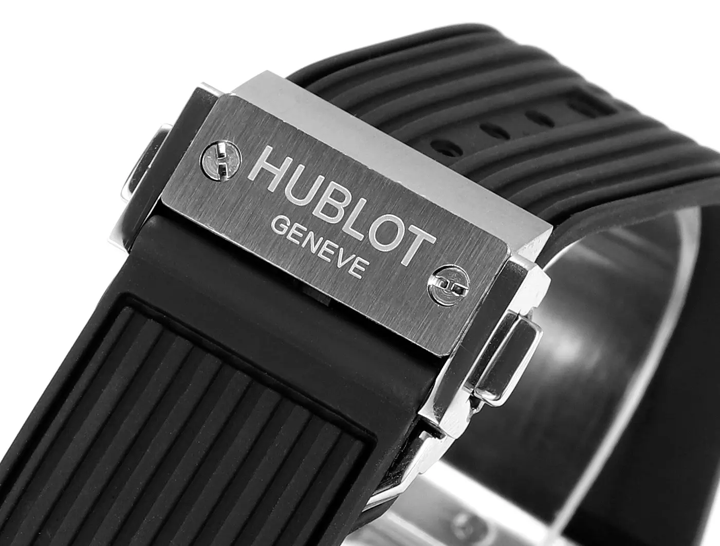 GS Factory HUBLOT Spirit of Big Bang Black & Silver Limited Edition Watch – Model 642.NX.0170.RX with Rubber Strap – Best Replica Watch - 图片 9