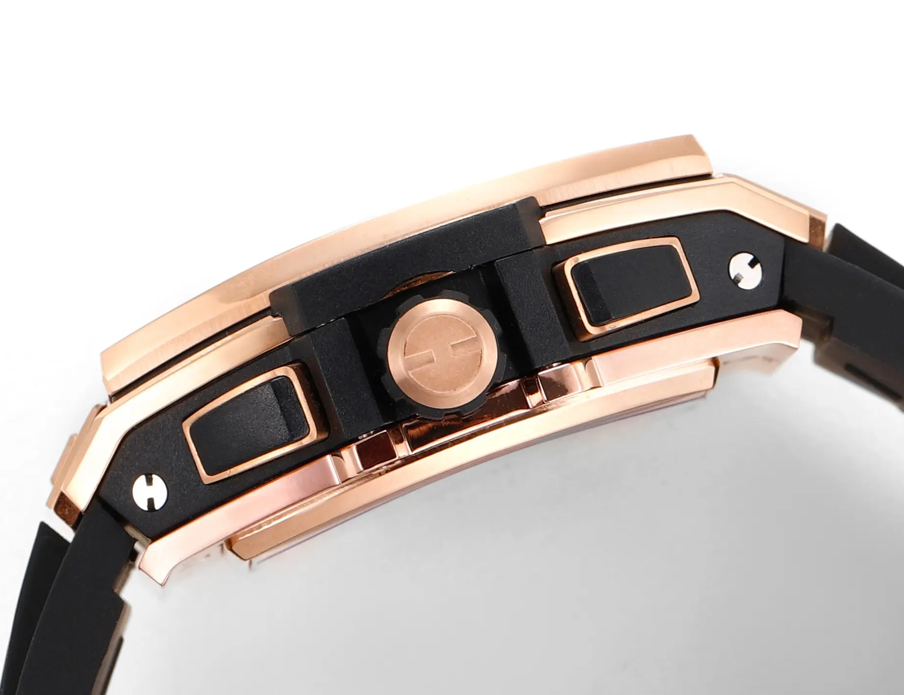 GS Factory HUBLOT Spirit of Big Bang King Gold Black Rubber Strap Limited Edition Watch – Model 642.NX.0170.RX – Super Clone Edition - 图片 6