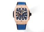 GS Factory Hublot Spirit of Big Bang King Gold Blue Limited Edition Super Clone Watch – Model 642.NX.0170.RX