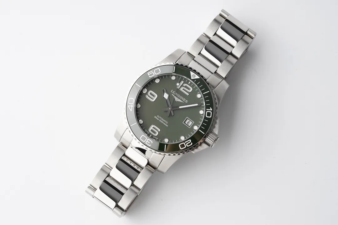 GS Factory Longines Conquest Green Dial Steel Watch – Super Clone Watch - 图片 9