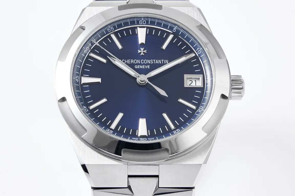 GS Factory Vacheron Constantin Overseas 4500V Series – Blue Dial, Stainless Steel Super Clone Watch, Best Replica, 41mm - 图片 5