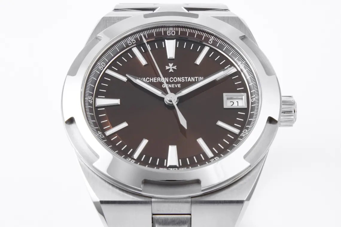 GS Factory Vacheron Constantin Overseas 4500V Series – Brown Dial, Stainless Steel Bracelet, Luxury Automatic Super Clone Watch – Best Replica Quality - 图片 3