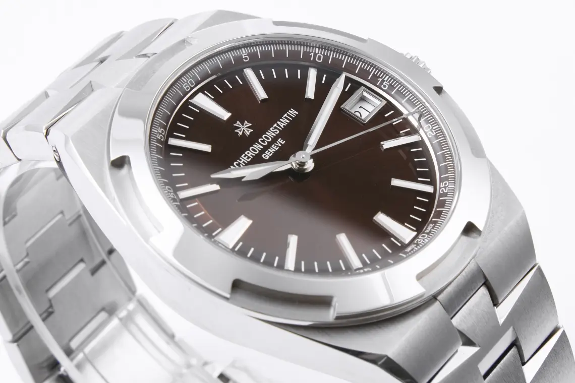 GS Factory Vacheron Constantin Overseas 4500V Series – Brown Dial, Stainless Steel Bracelet, Luxury Automatic Super Clone Watch – Best Replica Quality - 图片 5