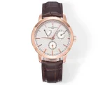 GS Factory Vacheron Constantin Traditionnelle 83520/000R-9909 Rose Gold Mechanical Watch with Brown Leather Strap – Best Super Clone Edition