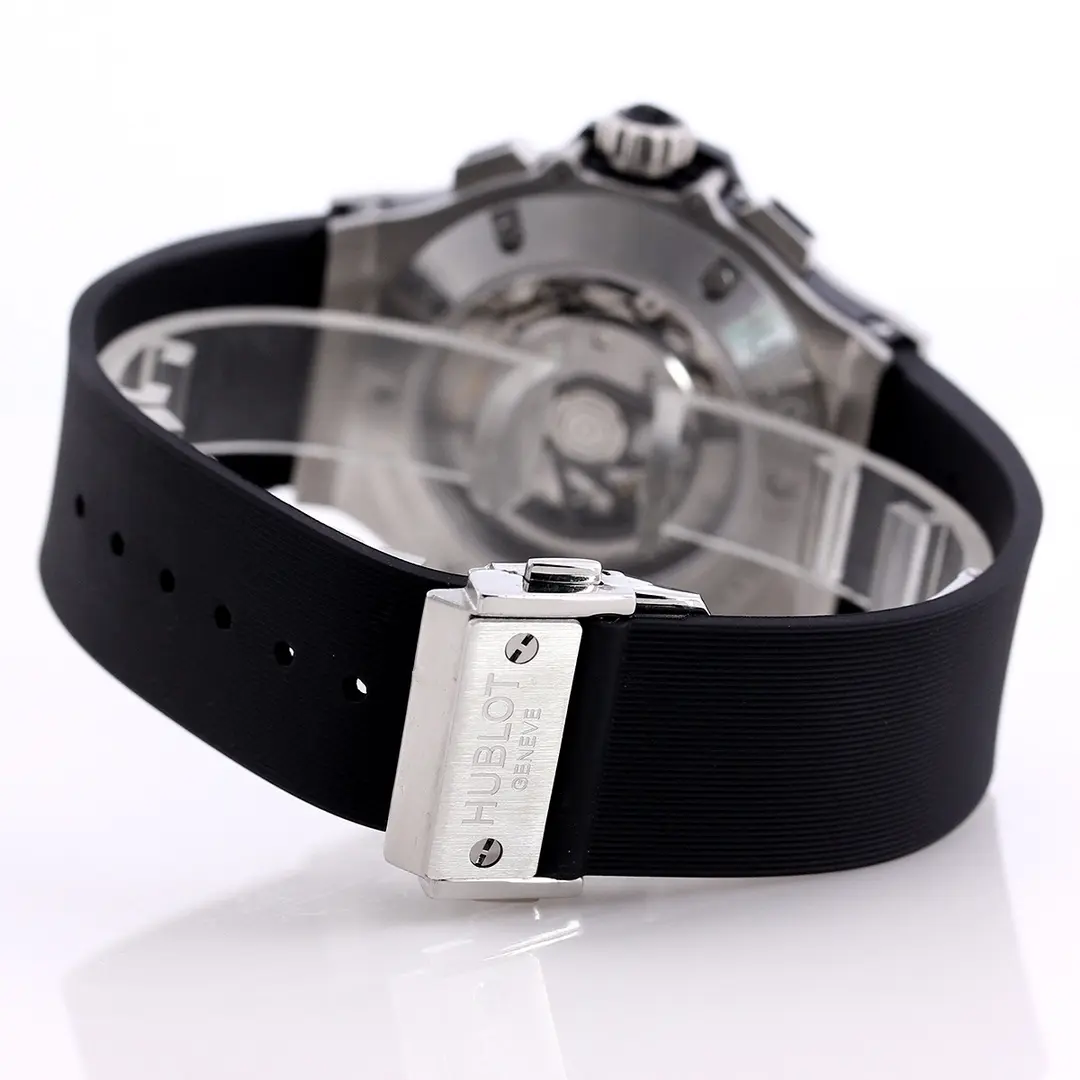 HB Factory HUBLOT Big Bang 44mm Black Rubber Strap Chronograph Watch – Stainless Steel Case | Super Clone Watch - 图片 8