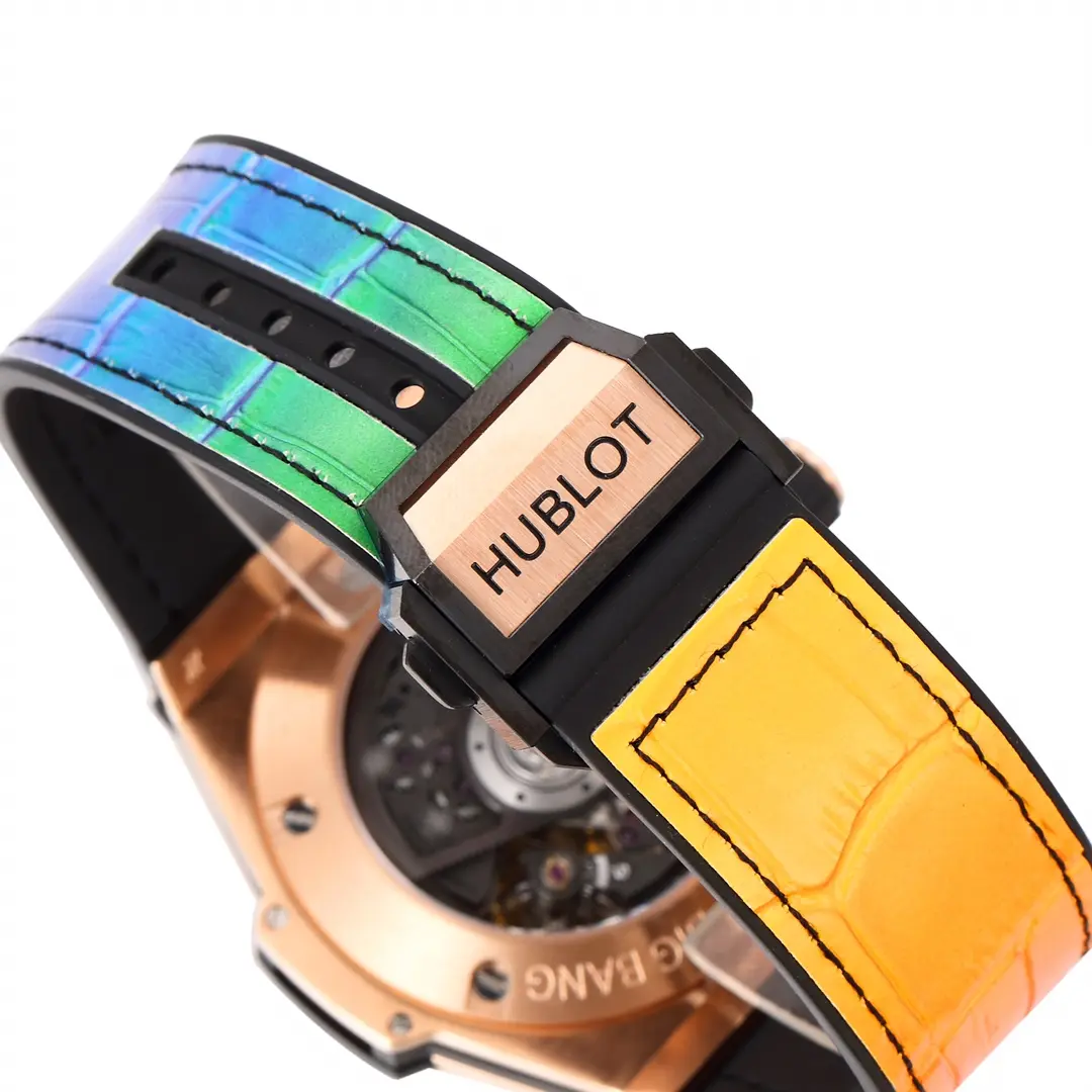 HB Factory Hublot Big Bang Unico Rainbow Watch – Multicolor, Chronograph, 45mm, Super Clone Edition - 图片 9