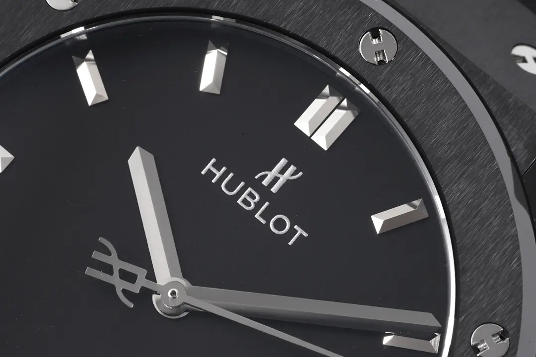 HB Factory Hublot Classic Fusion Black Ceramic Watch with Alligator Strap – 42mm, Automatic Movement, Super Clone Quality - 图片 6