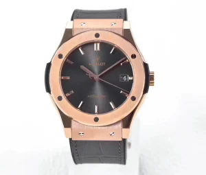 HB Factory Hublot Classic Fusion Rose Gold with Black Dial – 45mm Automatic Super Clone Watch