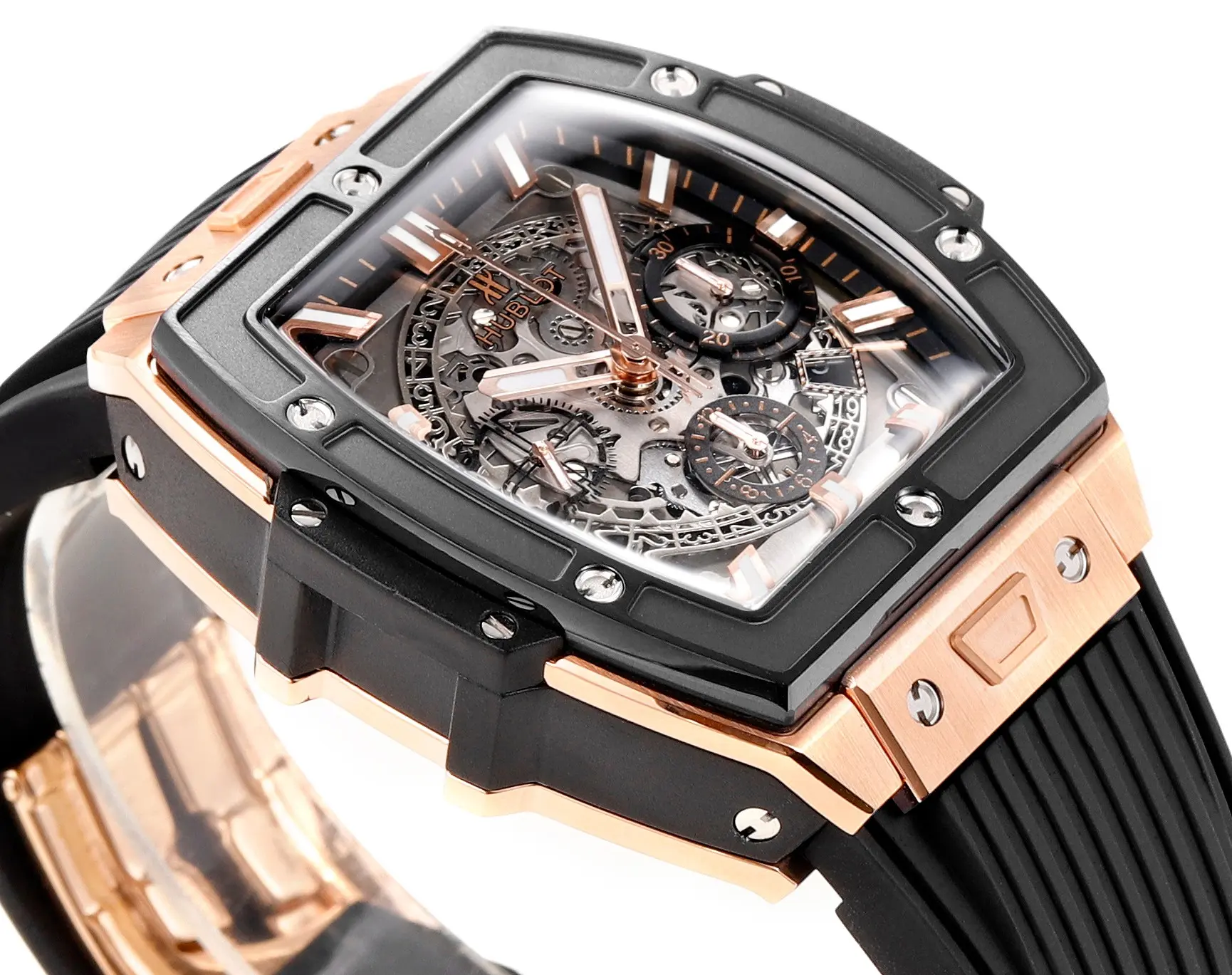 HB Factory HUBLOT Spirit of Big Bang Black & Rose Gold Limited Edition Watch – Model 642.NX.0170.RX – Super Clone Masterpiece - 图片 3