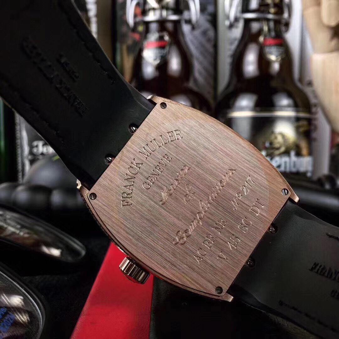 Iced Out Franck Muller Vanguard V45 Replica • Super Clone Watches - 图片 5