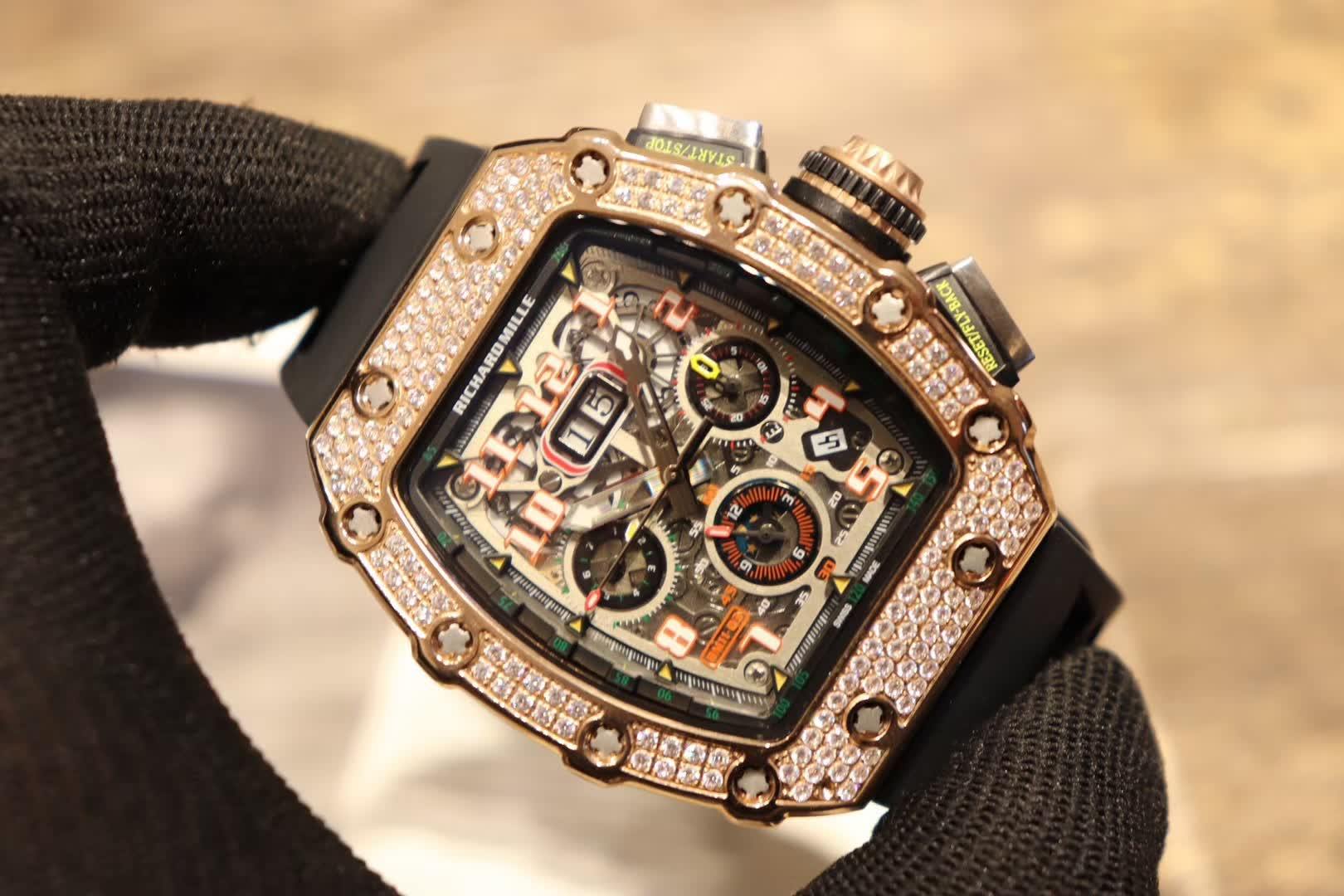 Iced Richard Mille RM11-03 Replica - 图片 3