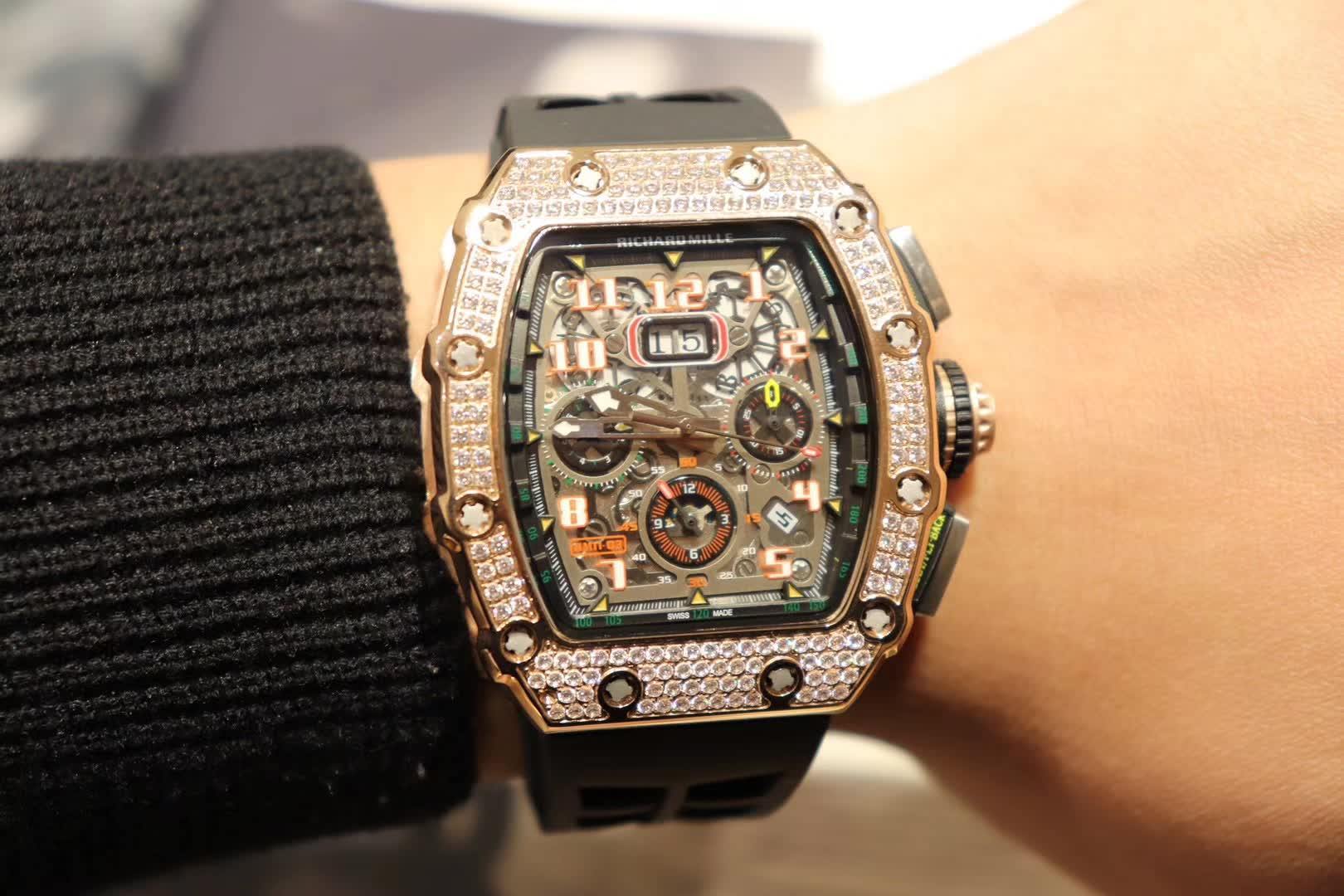 Iced Richard Mille RM11-03 Replica - 图片 4
