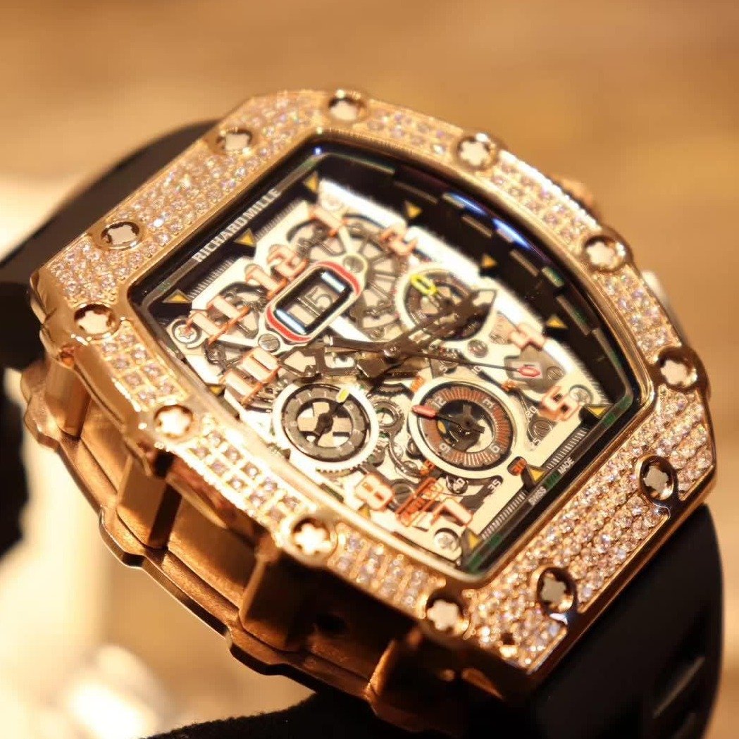 Iced Richard Mille RM11-03 Replica - 图片 5