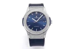 JB Factory Hublot Classic Fusion WWF Replica Watch – Titanium Case, Blue Dial, Automatic Movement, Super Clone Quality