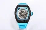 JB Factory Richard Mille RM055 NTPT Blue Rubber Strap – Premium Super Clone Watch