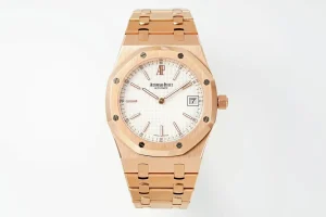JF Factory Audemars Piguet Royal Oak 15202 Rose Gold Super Clone Replica Watch