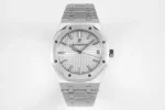 JF Factory Audemars Piguet Royal Oak 15500V2 Silver Super Clone Watch
