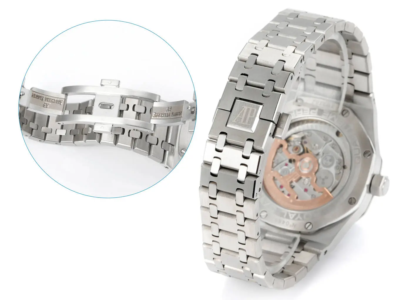 JF Factory Audemars Piguet Royal Oak 26591IP Blue Dial Steel Super Clone Replica Watch - 图片 7
