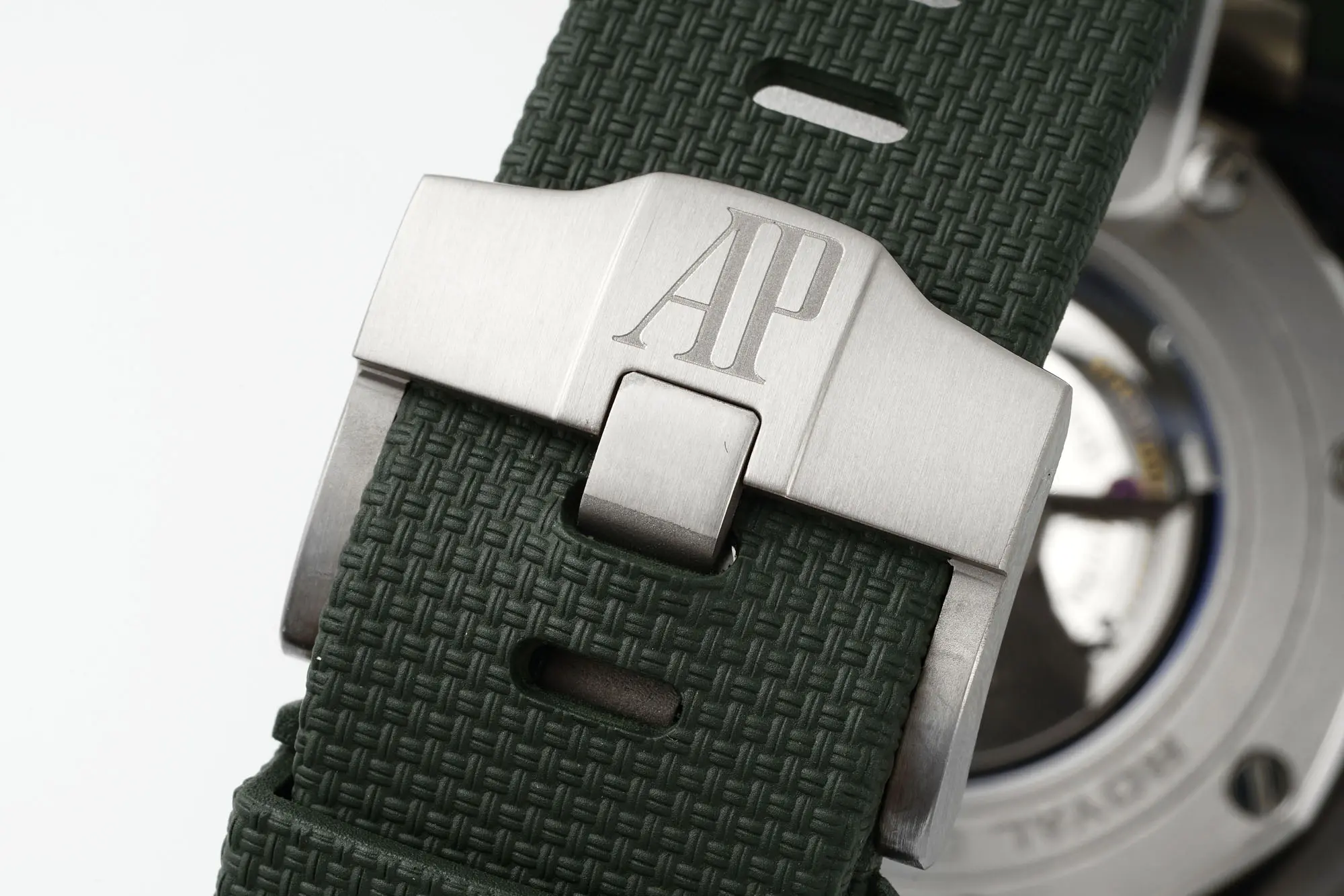 JF Factory Audemars Piguet Royal Oak Offshore 26400 Green Super Clone Watch - 图片 9