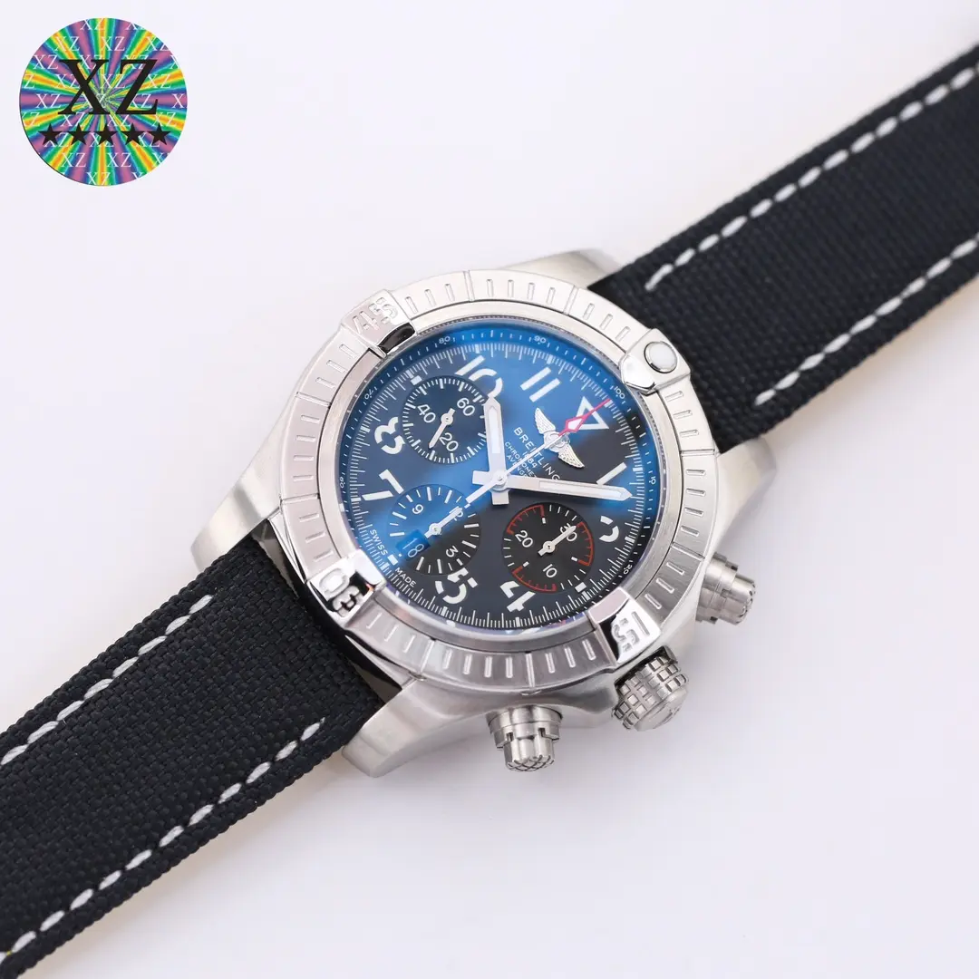 JF Factory Breitling Avenger B01 Chronograph Blue Dial – Premium Super Clone Watch - 图片 7