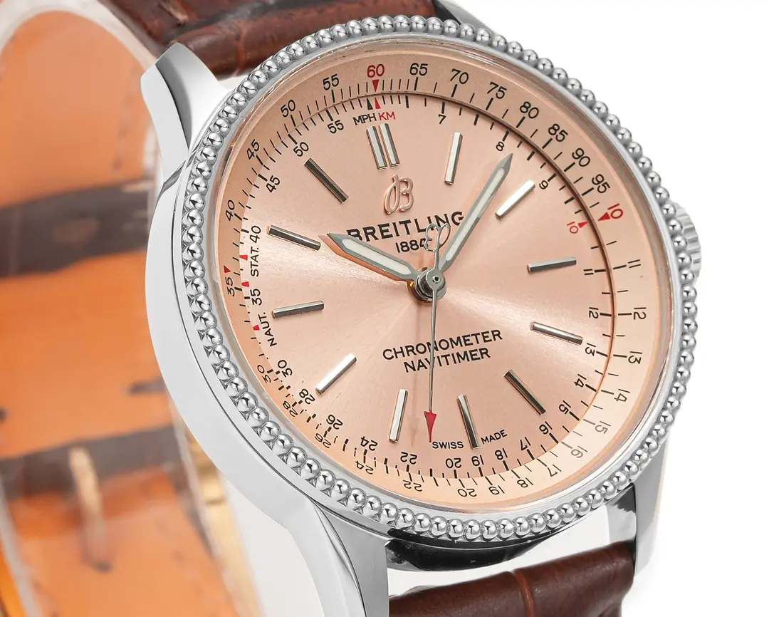 JF Factory Breitling Navitimer Automatic Brown Leather – Super Clone Watch Masterpiece - 图片 5