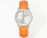 JF Factory Breitling Navitimer Automatic Orange Leather – Super Clone Watch