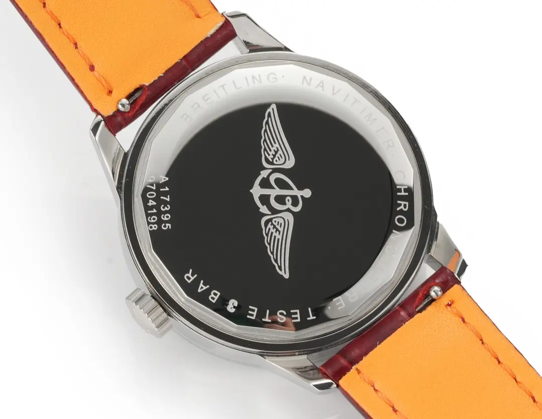 JF Factory Breitling Navitimer Automatic Silver Red Leather – Super Clone Watch - 图片 9
