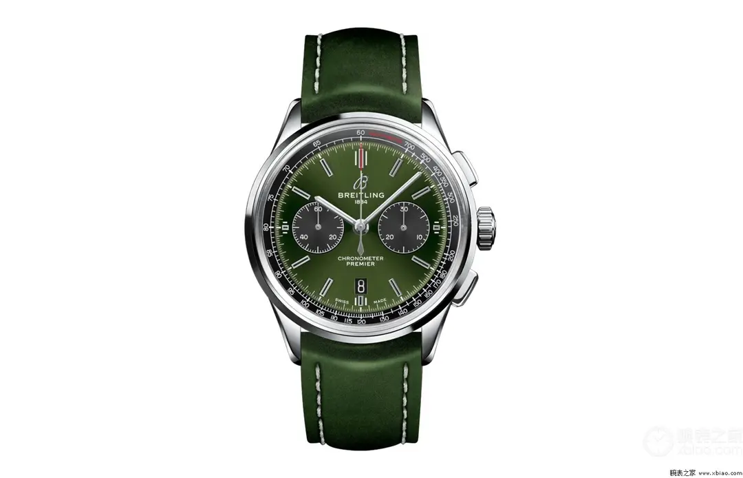 JF Factory Breitling Premier B01 Chronograph Green Leather – Super Clone Watch Masterpiece