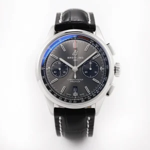 JF Factory Breitling Premier B01 Chronograph Grey Dial – Super Clone Luxury Watch