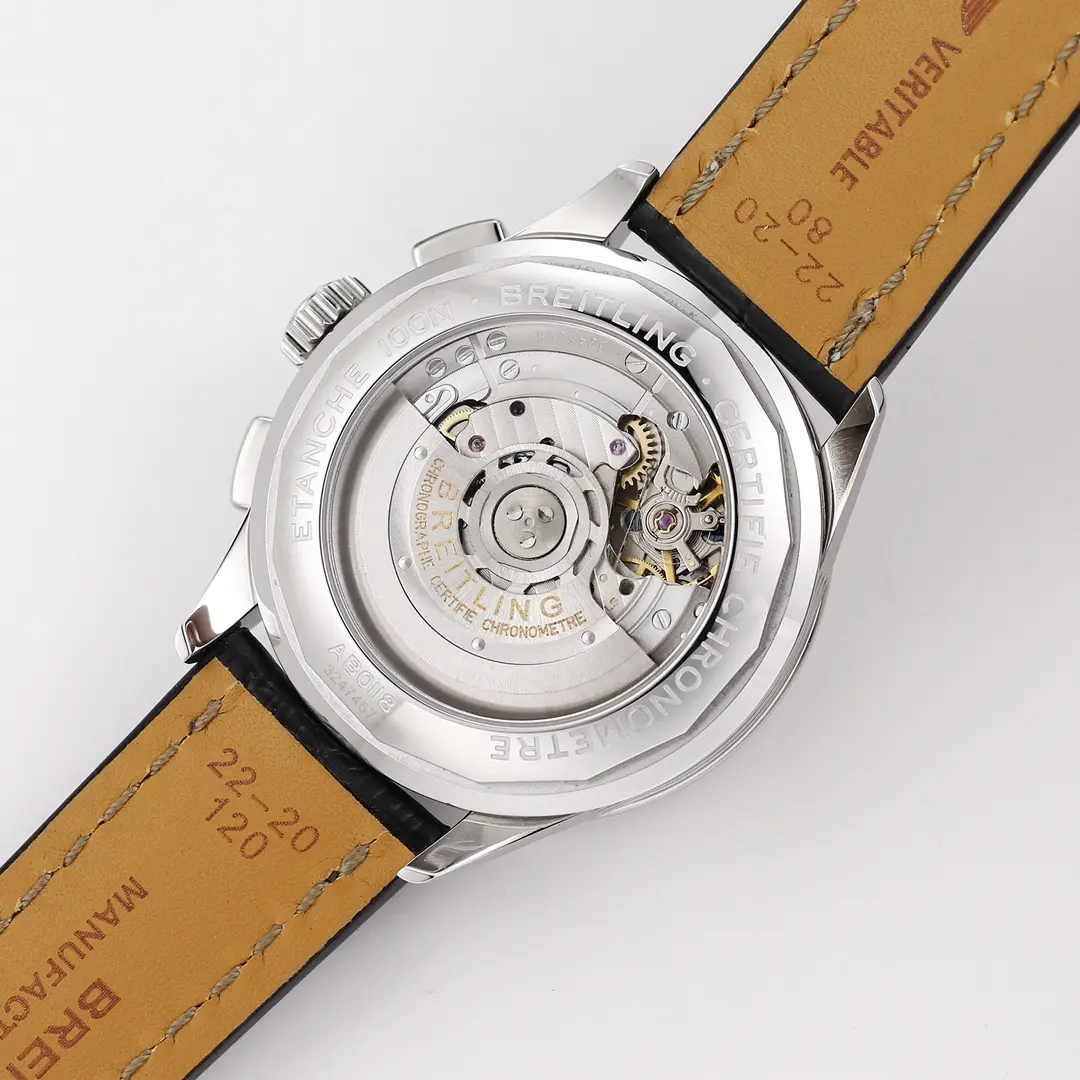 JF Factory Breitling Premier B01 Chronograph Grey Dial – Super Clone Luxury Watch - 图片 4