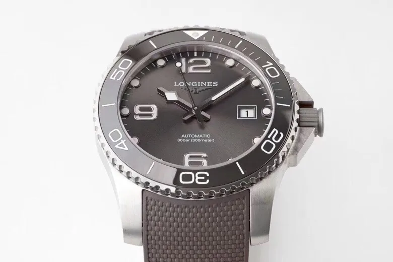 JF Factory Longines Conquest Grey Dial Rubber Strap – Best Super Clone Watch - 图片 2