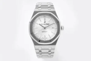 JH Factory Audemars Piguet Royal Oak 15400 Silver Automatic Super Clone Watch