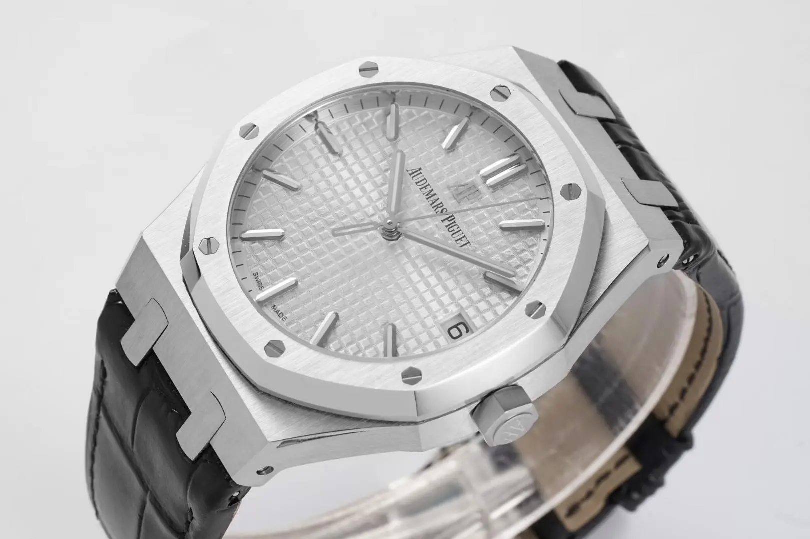 JH Factory Audemars Piguet Royal Oak 15500 Silver Super Clone Watch - 图片 3