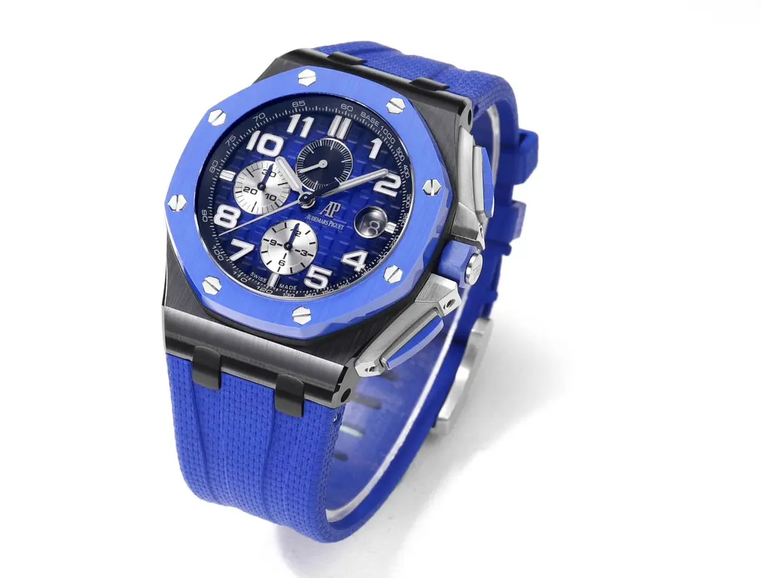 JH Factory Audemars Piguet Royal Oak Offshore Blue Chronograph – Premium Super Clone Watch - 图片 3