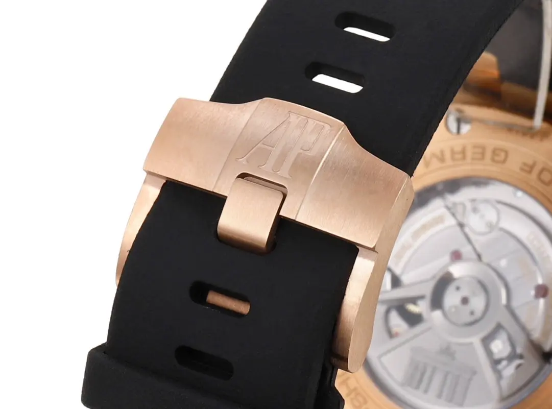 JH Factory Audemars Piguet Royal Oak Offshore Chronograph Rose Gold Black – Premium Super Clone Watch - 图片 8