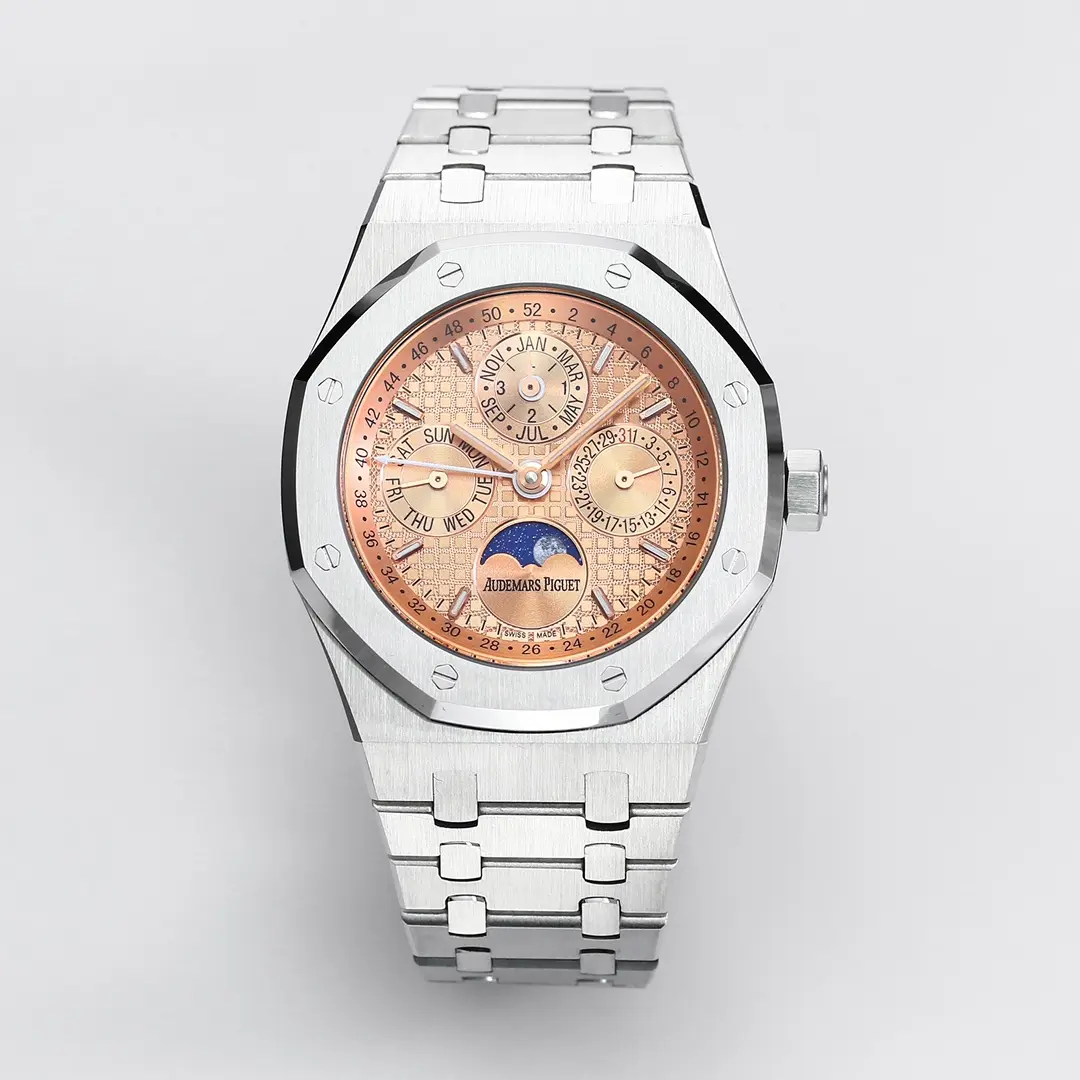 JH Factory Audemars Piguet Royal Oak Perpetual Calendar Steel Blue Dial – Premium Super Clone Watch