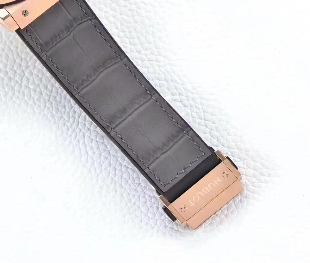 JJ Factory Hublot Classic Fusion Rose Gold with Black Dial – 45mm Automatic Super Clone Watch - 图片 8