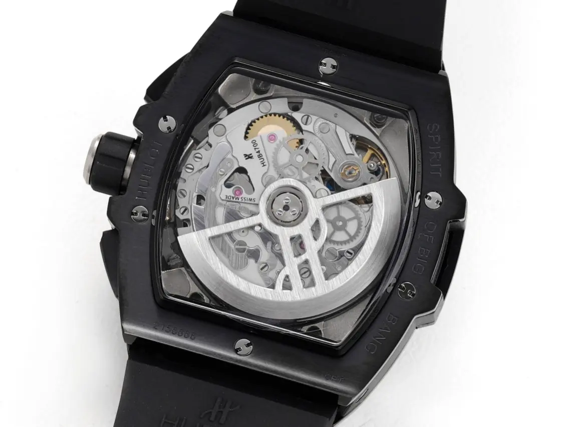 JJ Factory HUBLOT Spirit of Big Bang Black Titanium & Resin Limited Edition Watch – Model 642.NX.0170.RX – Super Clone Masterpiece - 图片 8