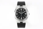JJ Factory Vacheron Constantin Overseas 4500V Series – Black Dial, Rubber Strap, Luxury Steel Super Clone Watch – Best Replica Quality
