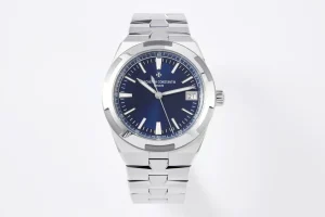 JJ Factory Vacheron Constantin Overseas 4500V Series – Blue Dial, Stainless Steel Super Clone Watch, Best Replica, 41mm